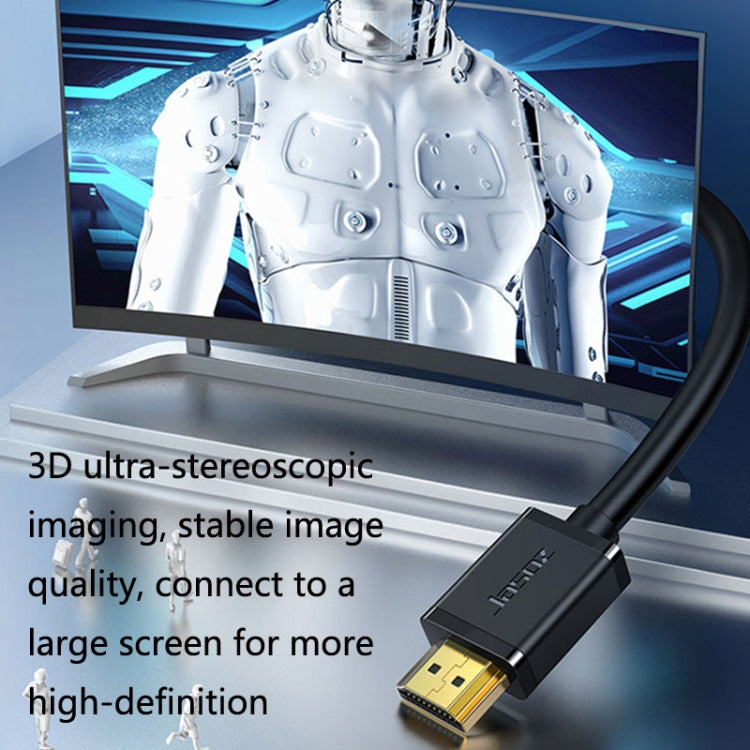 Frendorf | Jasoz HDMI Hochauflösender Projektor Computer Video Kabel Sauerstofffreies Kupferkern, Kabellänge: 15m