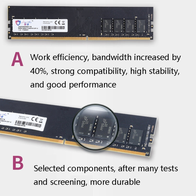 Frendorf | JingHai DDR4 4G Niederdruckversion 1.2V Desktop RAM (2133MHz)