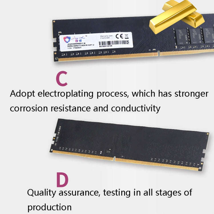 Frendorf | JingHai DDR4 4G Niederdruckversion 1.2V Desktop RAM (2133MHz)