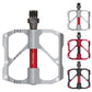 Frendorf | 1 Paar PROMEND Mountainbike Rennrad Fahrrad Aluminium Pedale (PD-M86 Rot)