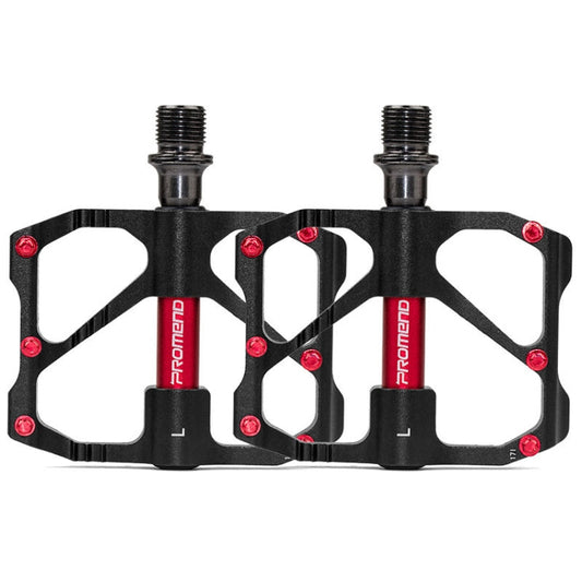 Frendorf | 1 Paar PROMEND Mountainbike Rennrad Fahrrad Aluminium Pedale (PD-R87 Schwarz)