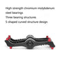 Frendorf | 1 Paar PROMEND Mountainbike Rennrad Fahrrad Aluminium Pedale (PD-M86 Rot)