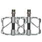 Frendorf | PD-R87C  1 Paar PROMEND Fahrrad Rennrad Mountainbike 3 Palin Carbonfaser Lagerpedal (Silber)