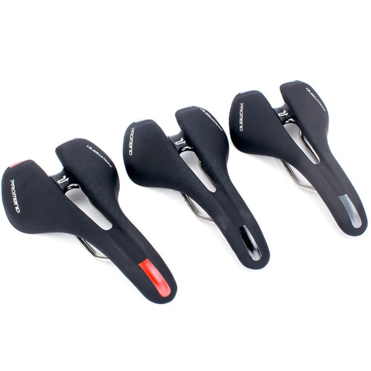 Frendorf | PROMEND SD-575 Fahrrad Bequem Mikrofasern Leder Hohl Polster (Schwarz)