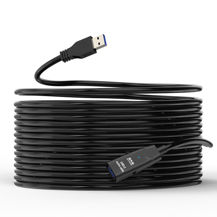 Frendorf | D.Y.TECH USB 3.0 Male To Female Verlängerungskabel Doppelt abgeschirmtes Chip Datenkabel, Länge: 15m