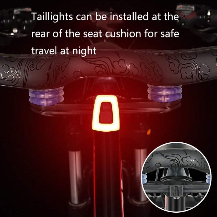 Frendorf | WEST BIKING YP1602797 Fahrrad Hohles Sitz Nachtfahrt mit Warnrücklichter Sitz (Schwarze Gans)