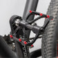 Frendorf | 1 Paar PROMEND Titanachse Kohlenstoffrohr Fahrradpedal Mountainbike Straßenrad 3 Palin Pedal PD-M86C-TI