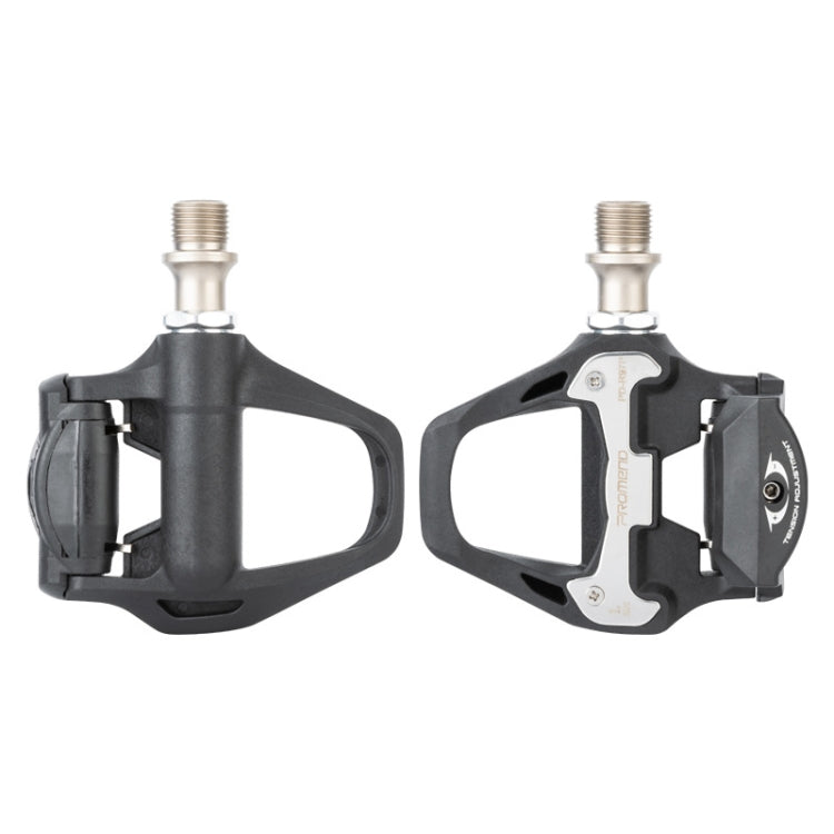 Frendorf | 1 Paar PROMEND PD-R97P Fahrrad Selbstverschluss Pedal Straßenrad Nylon Schloss Pedal SPD System Kassette Palin Pedal (Schwarz)