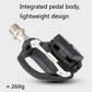 Frendorf | 1 Paar PROMEND PD-R97P Fahrrad Selbstverschluss Pedal Straßenrad Nylon Schloss Pedal SPD System Kassette Palin Pedal (Schwarz)