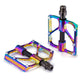 Frendorf | 1 Paar PROMEND Drei Peilin Lager Aluminiumlegierung CNC Fahrrad Bunte Pedale PD-M86CY