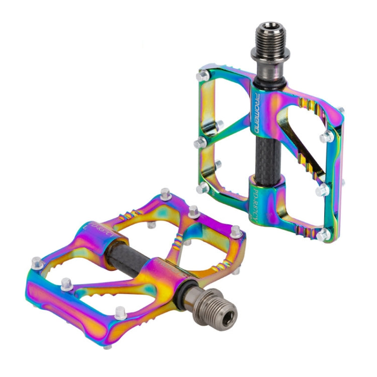 Frendorf | 1 Paar PROMEND Drei Peilin Lager Aluminiumlegierung CNC Fahrrad Bunte Pedale PD-R87CY