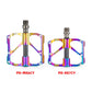 Frendorf | 1 Paar PROMEND Drei Peilin Lager Aluminiumlegierung CNC Fahrrad Bunte Pedale PD-R87CY