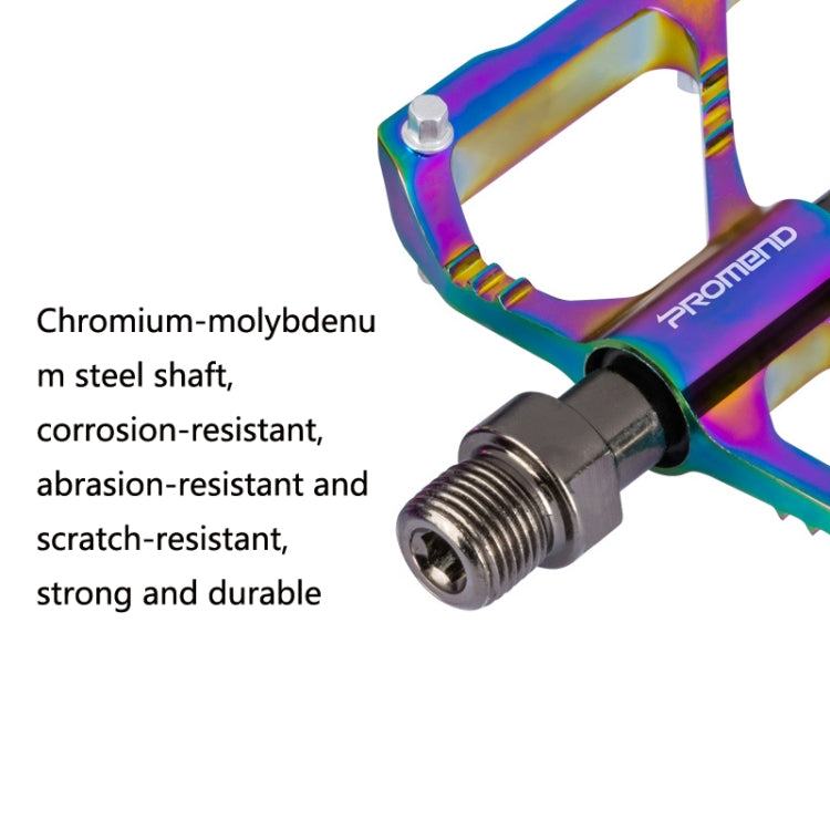 Frendorf | 1 Paar PROMEND Drei Peilin Lager Aluminiumlegierung CNC Fahrrad Bunte Pedale PD-R87CY