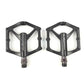Frendorf | 1 Paar PROMEND PD-M46 Fahrradpedal Aluminiumlegierung CNC Lager Palin Pedal (Schwarz)