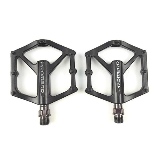 Frendorf | 1 Paar PROMEND PD-M46 Fahrradpedal Aluminiumlegierung CNC Lager Palin Pedal (Schwarz)