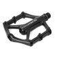 Frendorf | 1 Paar PROMEND PD-M46 Fahrradpedal Aluminiumlegierung CNC Lager Palin Pedal (Schwarz)
