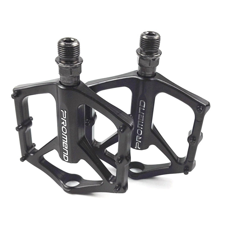Frendorf | 1 Paar PROMEND PD-M46 Fahrradpedal Aluminiumlegierung CNC Lager Palin Pedal (Schwarz)