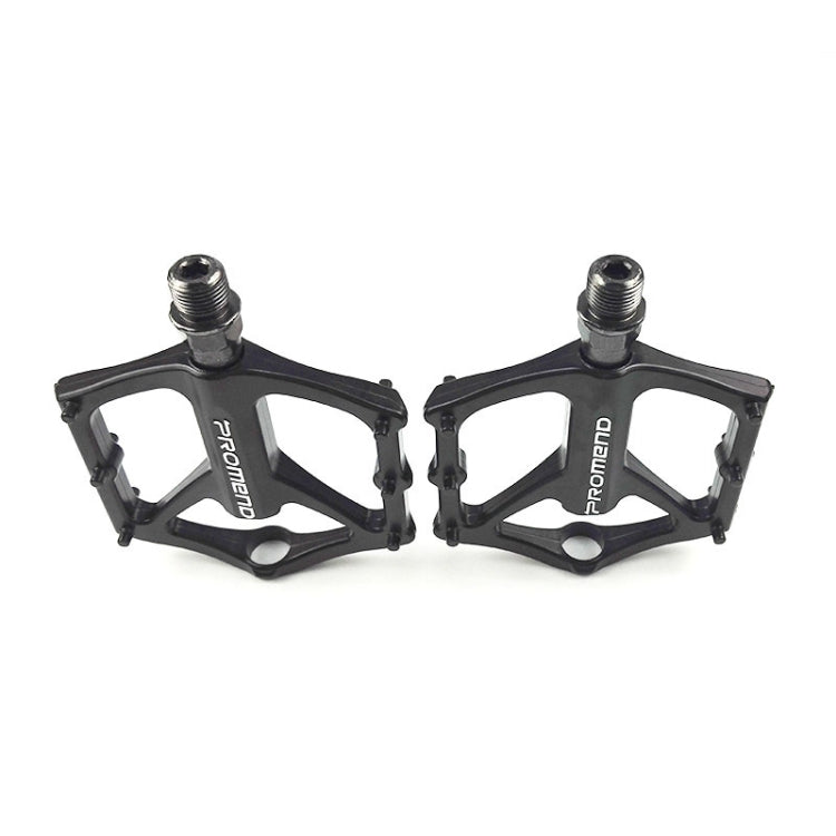 Frendorf | 1 Paar PROMEND PD-M46 Fahrradpedal Aluminiumlegierung CNC Lager Palin Pedal (Schwarz)