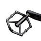 Frendorf | 1 Paar PROMEND PD-M46 Fahrradpedal Aluminiumlegierung CNC Lager Palin Pedal (Schwarz)