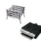 Frendorf | CF-723 All Edelstahl Camping Klapp Tragbarer Grill Holzkohlegrill Holzofen