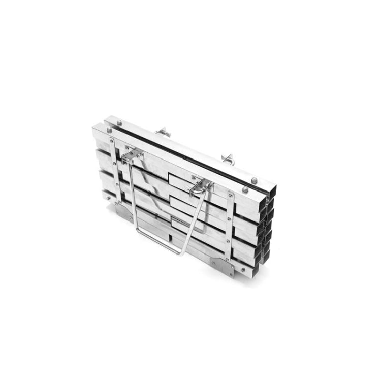 Frendorf | CF-723 All Edelstahl Camping Klapp Tragbarer Grill Holzkohlegrill Holzofen