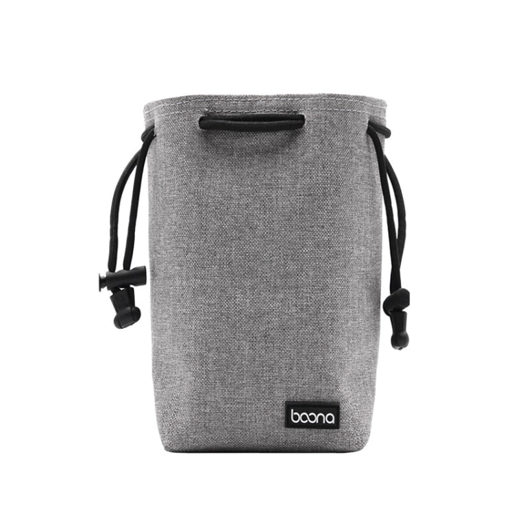 Frendorf | Benna Waterproof SLR Kamera Objektiv Tasche Objektiv Schutz Abdeckung Beutel, Farbe: Quadrat Mittel(Grau)