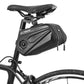 Frendorf | WEST BIKING Große Kapazität 2.6L Fahrrad Hecktasche Hartschalen Satteltasche Einstellbare Halterung Sitzpolster Hecktasche (Schwarz)