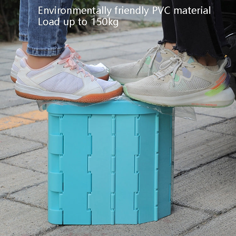 Frendorf | Auto-Toilette Integrierte Tragbare Klapptoilette Selbstfahrende Tour Outdoor Camping Toilette (Hellgrau)