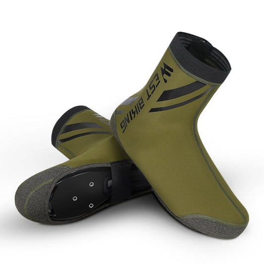 Frendorf | WEST BIKING YP0215049 Radsport Winddicht Und Warm Schuhüberzug, Größe: XXL(Armeegrün)