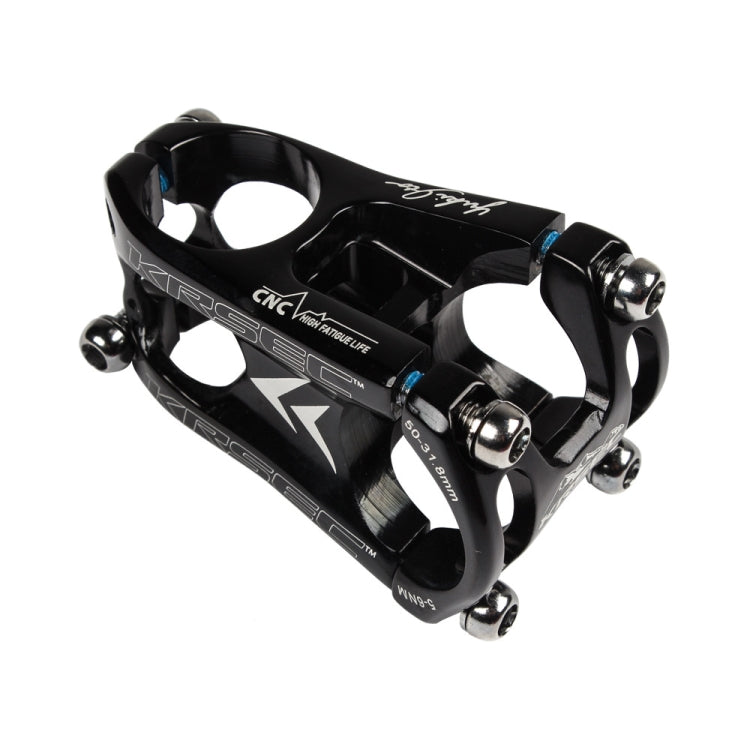 Frendorf | KRSEC CNC Ultra Light Short-Handed Mountain Bike Aluminiumlegierung 50mm Riser, Farbe: Voll Schwarz