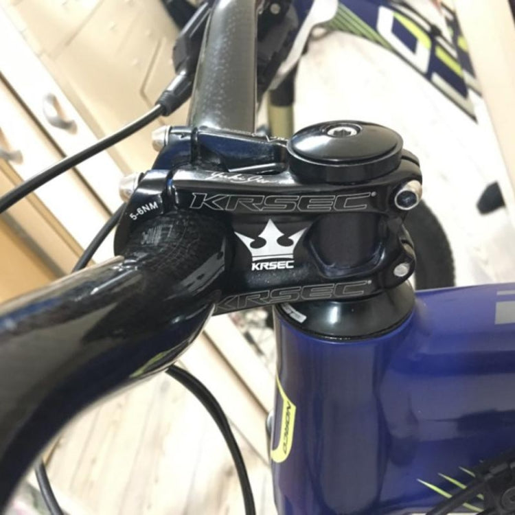 Frendorf | KRSEC CNC Ultra Light Short-Handed Mountain Bike Aluminiumlegierung 50mm Riser, Farbe: Voll Schwarz