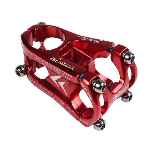 Frendorf | KRSEC CNC Ultra Light Short-Handed Mountainbike Aluminiumlegierung 50mm Riser, Farbe: Vollrot