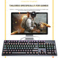 Frendorf | LEAVEN K880 104 Tasten Gaming Grüne Achse Büro Computer Verkabelte Mechanische Tastatur, Kabel Länge: 1,6m (Schwarz)