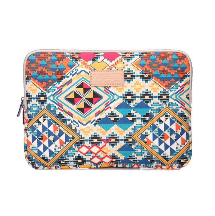 Frendorf | LiSEN LS-518 Lingge Muster Laptop Computer Liner Taschen, Größe: 12 Zoll (Blaues Muster Diamantgitter)