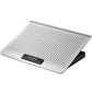 Frendorf | ICE COOREL Laptop Aluminiumlegierungs-Radiatorlüfter Stiller Notebook-Kühlständer, Farbe: Sechs-Lüfter Raum Silber