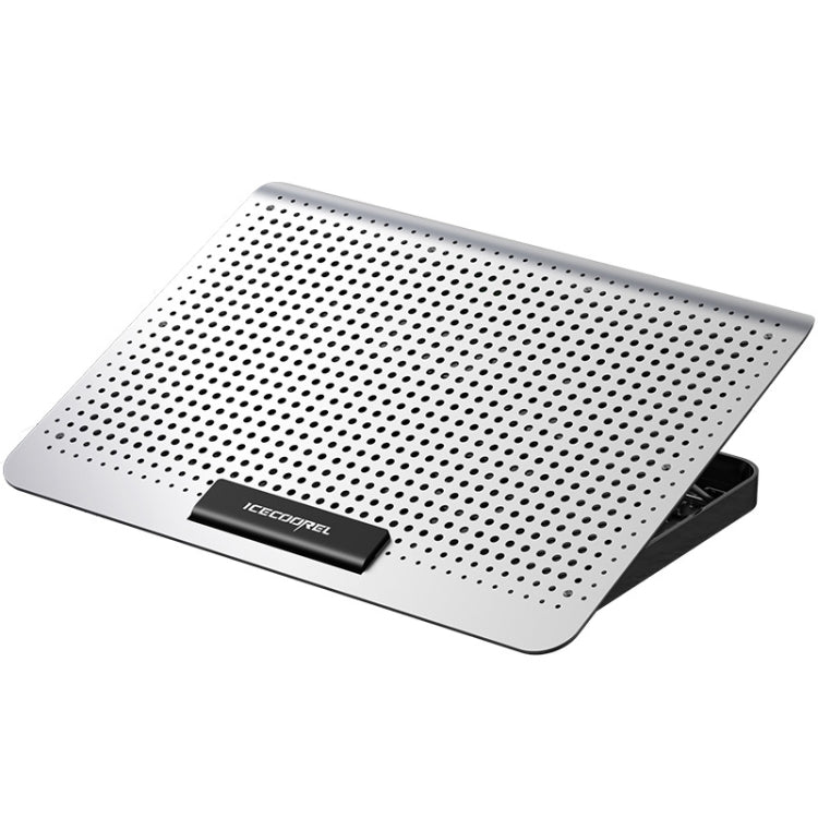 Frendorf | ICE COOREL Laptop Aluminiumlegierungs-Radiatorlüfter Stiller Notebook-Kühlständer, Farbe: Sechs-Lüfter Raum Silber