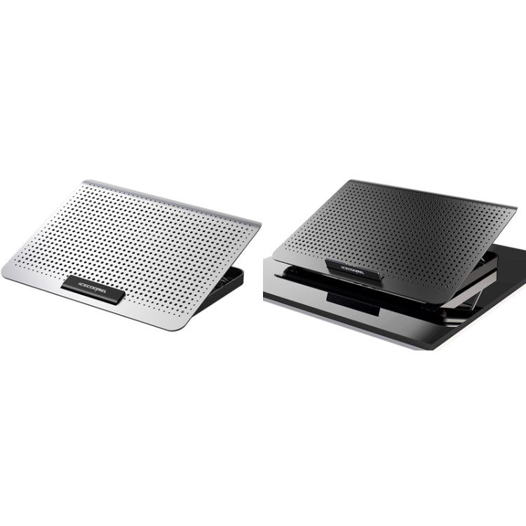 Frendorf | ICE COOREL Laptop Aluminiumlegierungs-Radiatorlüfter Stiller Notebook-Kühlständer, Farbe: Sechs-Lüfter Raum Silber
