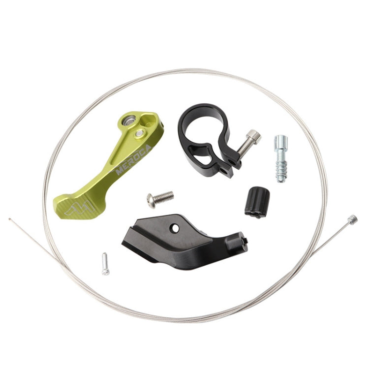 Frendorf | MEROCA Fahrrad Teleskop Pipeline Controller Hebende Sitz Pipeline Steuerungsschalter (Schwarz Blau)