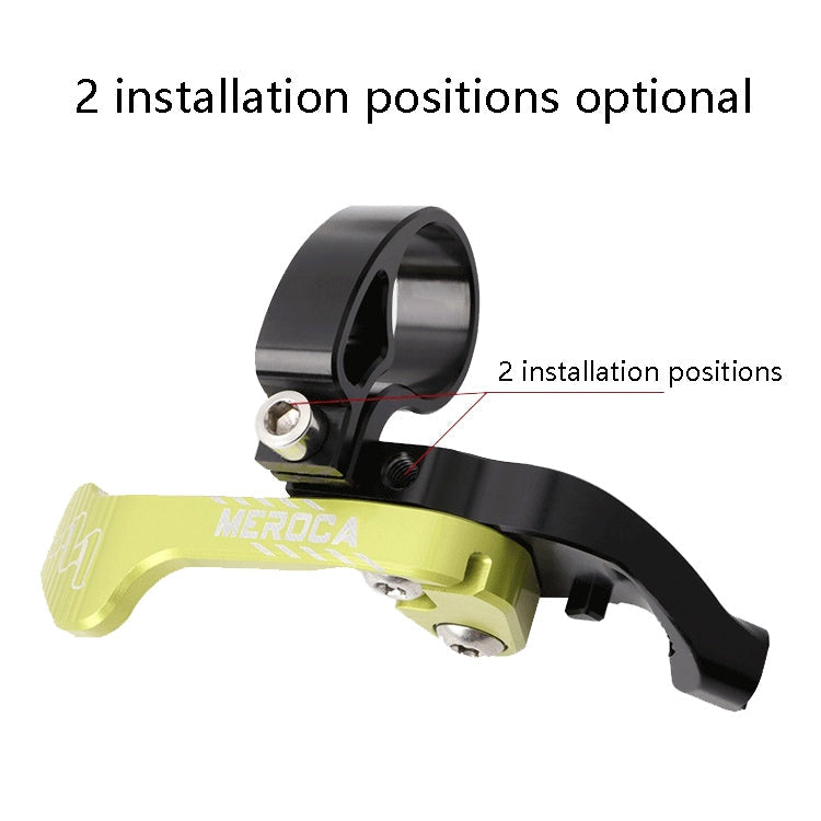 Frendorf | MEROCA Fahrrad Teleskop Pipeline Controller Hebende Sitz Pipeline Steuerungsschalter (Schwarz Blau)