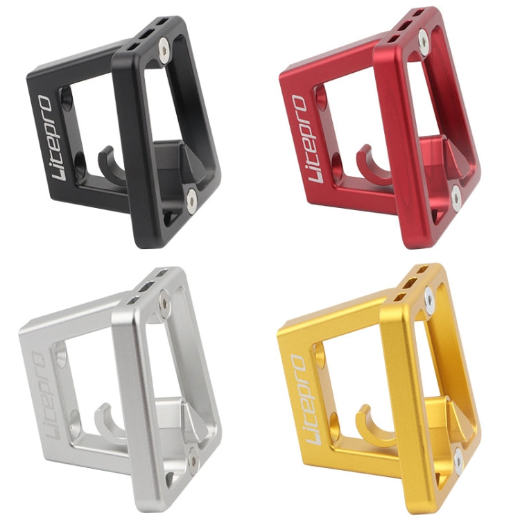 Frendorf | Litepro Split Pig Nose Rest Aluminiumlegierungs-Frontregal Installierter Sitz (Rot)