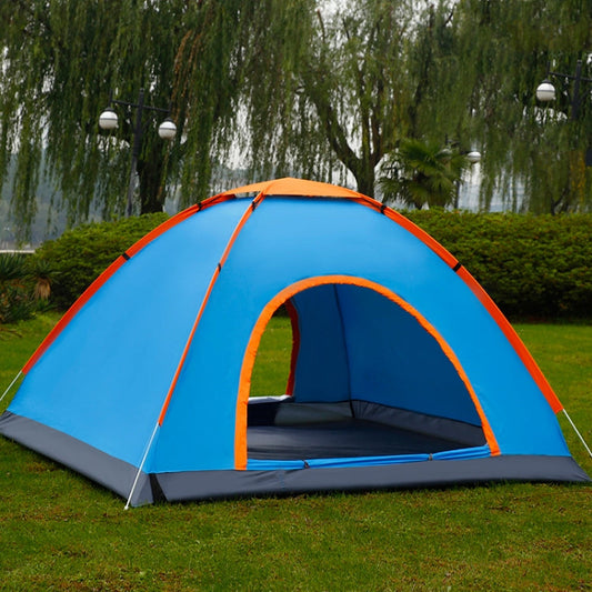 Frendorf | Outdoor Camping Strand Regenfest Sonnenfest Automatisch Schnell Aufstell Zelt Für Doppel Personen (Blau)