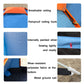 Frendorf | Outdoor Camping Strand Regenfest Sonnenfest Automatisch Schnell Aufstell Zelt Für Doppel Personen (Blau)