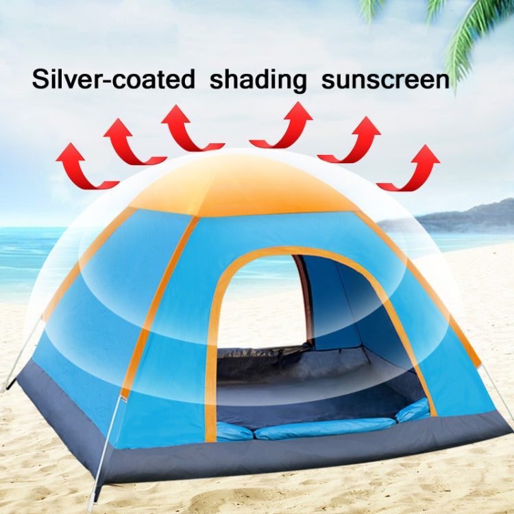 Frendorf | Outdoor Camping Strand Regenfest Sonnenfest Automatisch Schnell Aufstell Zelt Für Doppel Personen (Blau)