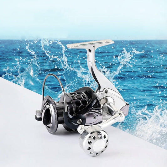 Frendorf | 13-Achsen Anti-Seewasser Angelrad Vollmetall Spinnrad Eisenplatte Schiff Angelrad, Spezifikation: 6000 Typ