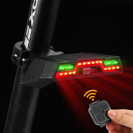 Frendorf | WEST BIKING Mountainbike Wireless Fernbedienung USB Lade Reiter Warnen Abbiegelicht (Fernsteuerung Rücklicht)