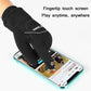 Frendorf | WEST BIKING YP0211221 Winter warme Fleece-Reithandschuhe rutschfest wasserdicht Touchscreen-Handschuhe, Größe: L (Schwarz)