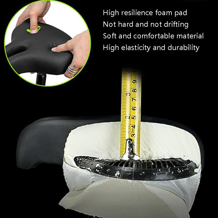 Frendorf | Bike No Nasal Sitz Mountainbike Sattel Bequeme Stoßdämpfung Fahrrad Outdoor Fahrrad Zubehör Sattel( Schwarz)