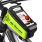 Frendorf | WEST BIKING 2.5L Fahrrad Frontträger Handy Touchscreen Hartschalen Tasche (Fluorescent Yellow)