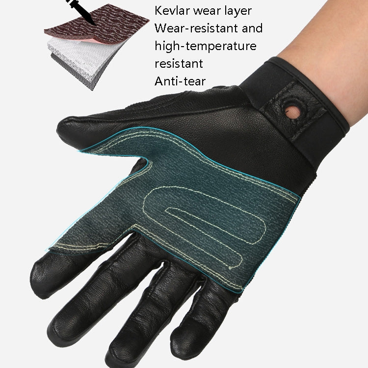 Frendorf | XINDA H-ST01 Outdoor Seil Drop Handschuhe Fitness Training Seil Drop Höhle SRT Abfahrt Handschuhe, Größe: XL