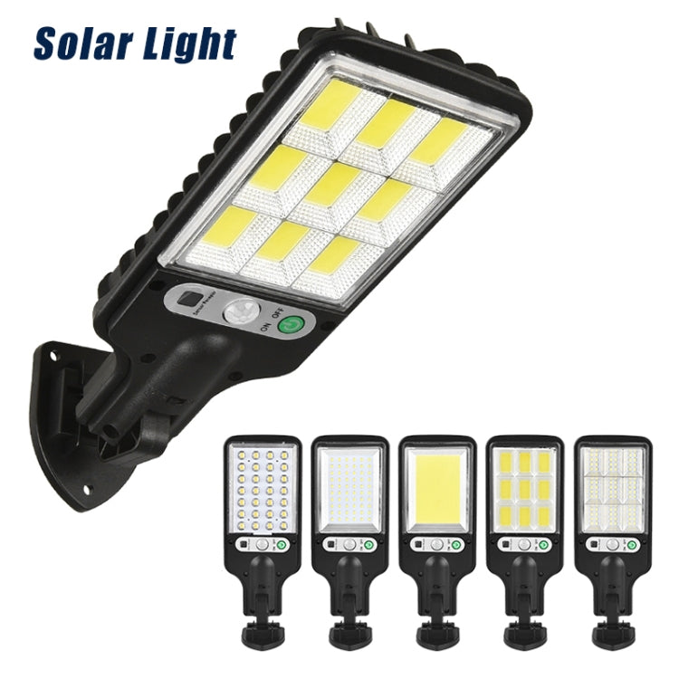 616 Solar Street Light LED Bewegungsinduktionsgartenlicht, Spezifikation: 108 COB mit Fernbedienung